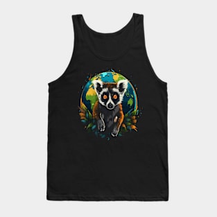 Lemur Earth Day Tank Top